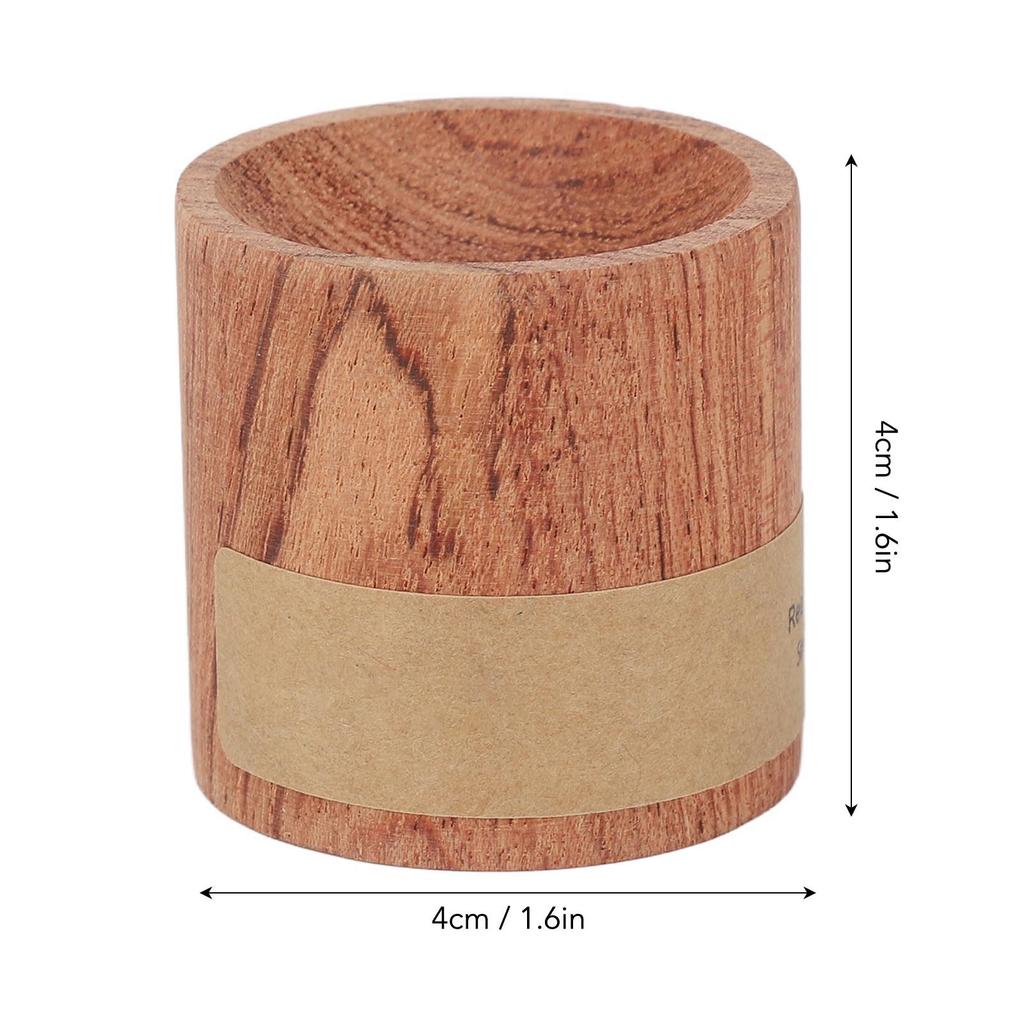 Wood Essential Oil Diffuser Home Cylindrical Aromatherapy Oil Diffuser for Workout Yoga Meditation 1.6 Inch