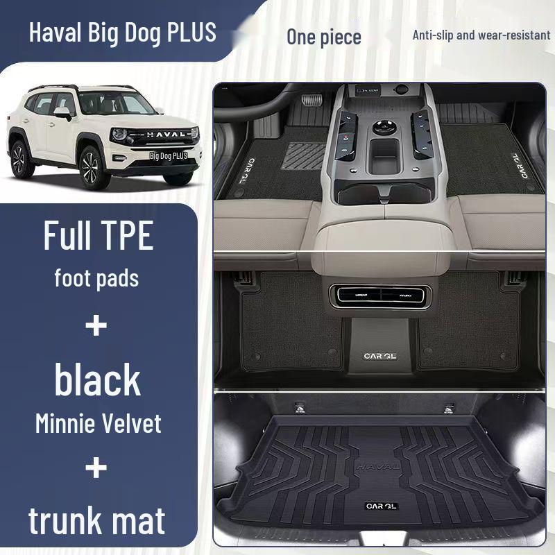 26-Model Dog Floor Mats for Haval & Great Wall Cars - TPE Bumper & Accessories