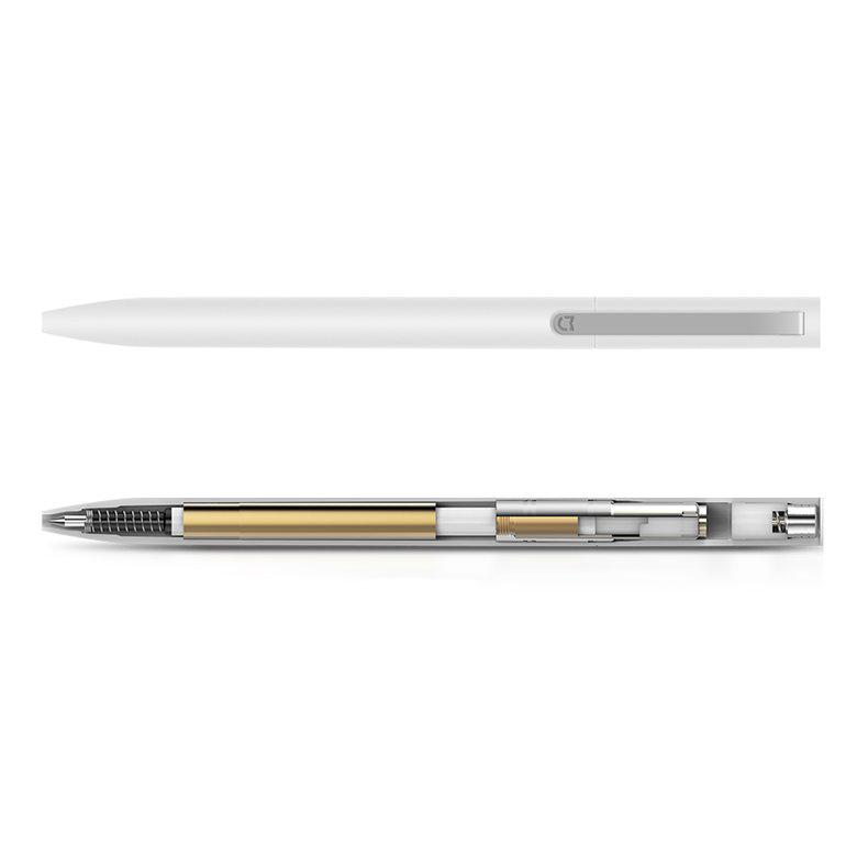 Xiaomi Mijia Universal Rollerball Pens Durable Smooth Signing Pen with Retractable and Refillable Design White Xiaomi Mijia Universal Rollerball Pens Durable Smooth Signing Pen with Retractable and Refillable Design White