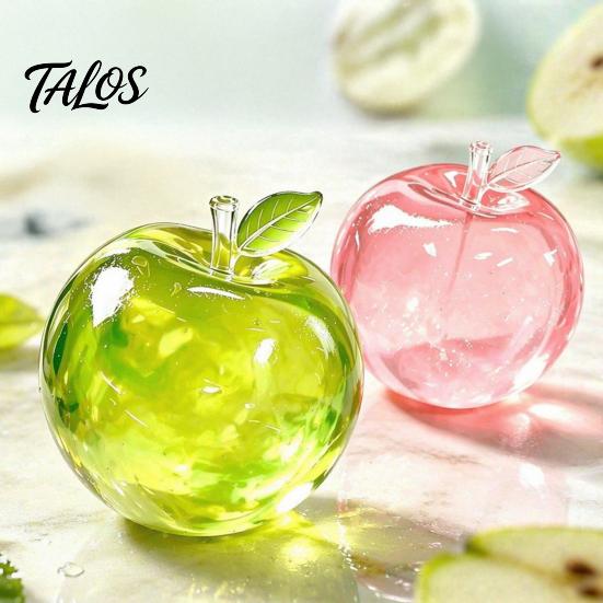 Creative Squeeze Ball Green Apples Stress Ball, Slow Rising Soft Fidget Toy with Maltose Texture, High Tactile Elastic Decompression Tool for Anxiety