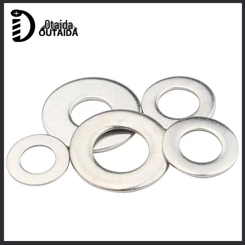 Nickel-Plated Carbon Steel Flat Washer for Screws