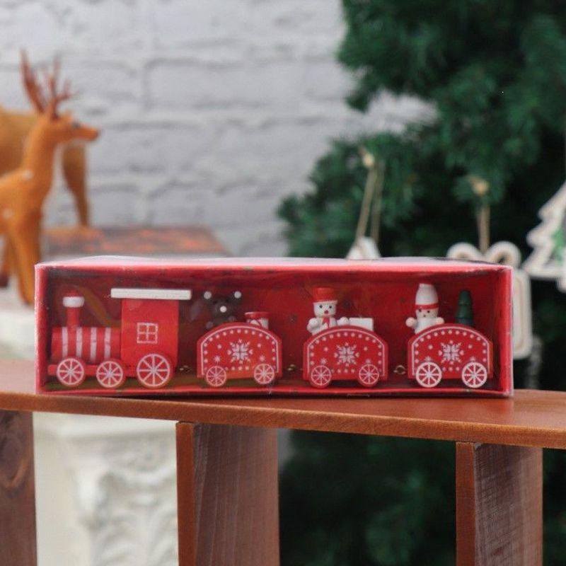 Christmas micro landscape mini luminous small house tabletop ornament Christmas tree ornament children's small gift