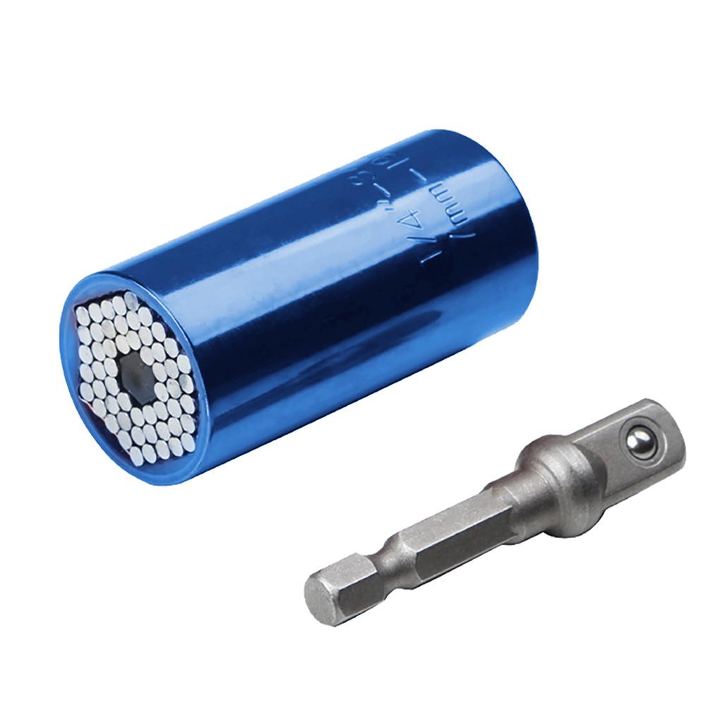 Wrench Head Socket Universal Drill Ratchet Spanner Sleeve 7-19mm Power Drill Bushing Socket