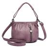 Ruffled Bag Women's Large Capacity Handbag, Simple Shoulder Bag for Women, Crossbody Bag