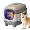 Туалети для котів Ізоляція запаху Самоочисний туалет для котів Маленьких Середніх Великих Кошенят Балкон Тераса Сад Квартира