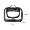 Clear Cosmetic Bag PVC Makeup Pouch for Gifts Camping Indoor Daily Use Travel