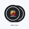 Car Silicone Coaster Mug Drinks Non-Slip Mat Mute Pad H Accessories For Fiat Abarth Grande Punto Tipo Stilo Ducato Palio 500x Brav