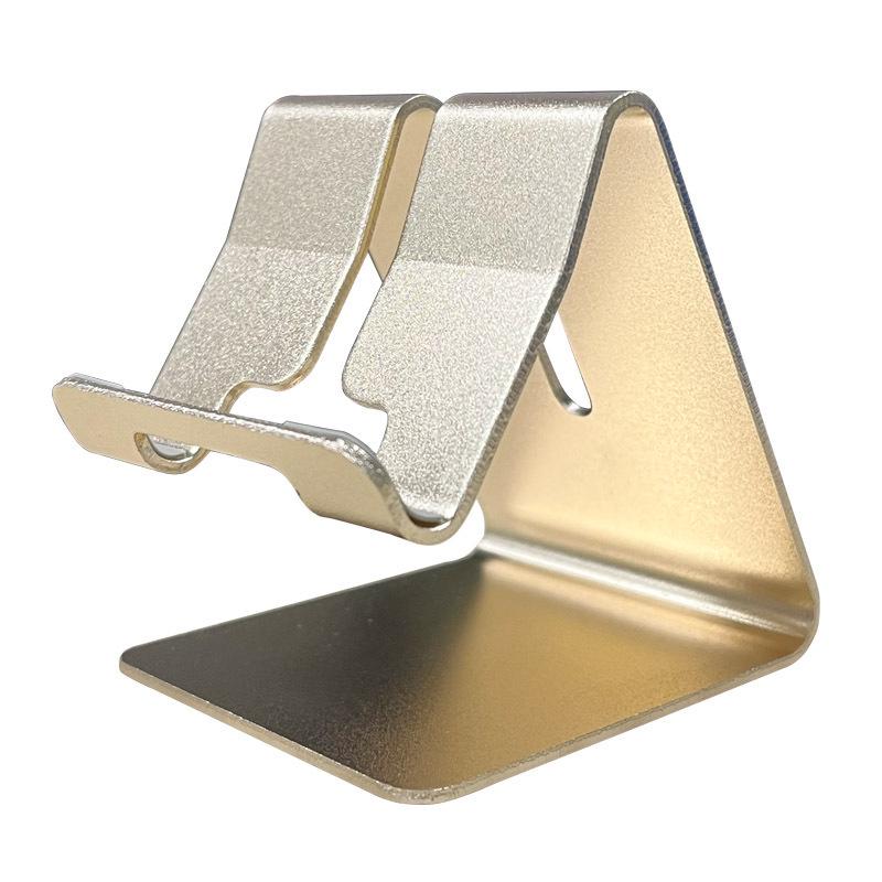 

Custom Logo Aluminum Tablet & Phone Stand for Bedside Standard золотой