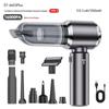 "Wireless Dual-Purpose Car Vacuum: Strong Suction & Blowing for Interior"