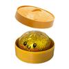 Regalo IN Regali Realistico Gigante Raviolo Spremibile con Cestello di Bambù Morbido Palla di Impasto TPR Giocattolo Decompressione Fidget Divertente Creativo