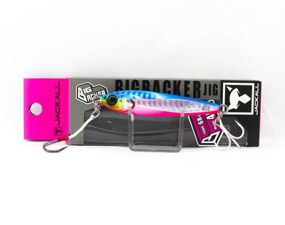 Jackall Metal Jig Big Backer 40 Gramm Blau Rosa (5440)