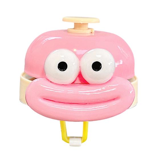Cartoon Sausage Lip Bicycle Bell Crisp Loud Sound Lightweight Universal Children Bicycle Scooter Handlebar Alarm Bell Bike Accessories