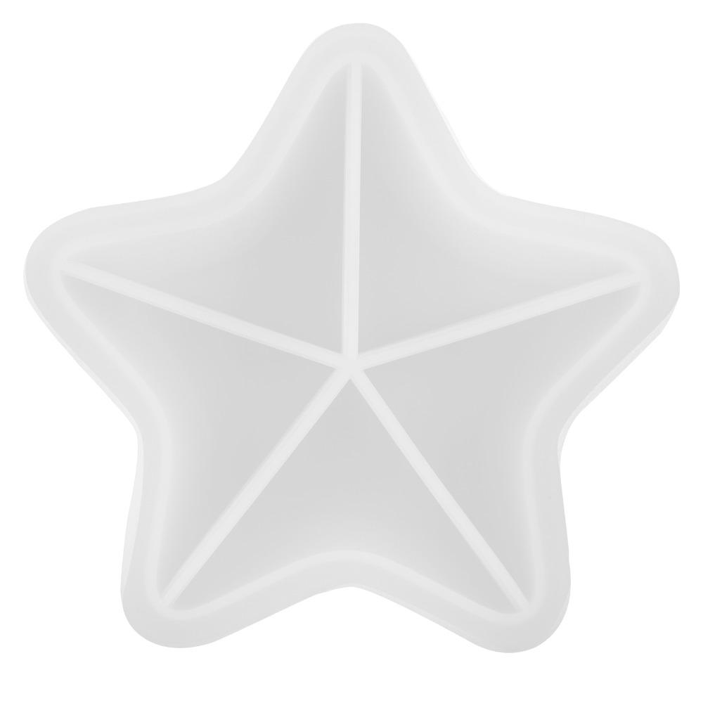 White Seastar Marine Series 15.5cm Box Mould Silicone Resin Mould  Decorative Ornament