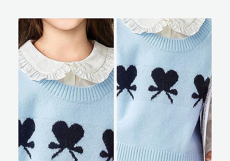 Girls' Knitted Vest Set - Spring and Autumn Collection