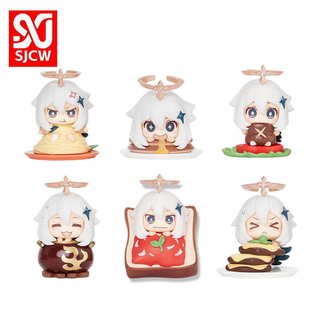 Genshin Impact Figures: Paimon, Klee, Hu Tao, Keqing with Sword - Heroic Anime Display Ornaments