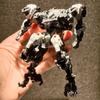 Big Fire Bird Build 1/60 Skull Bird & Baza 2 In 1 Transformation Mecha Assembly Model Kit Action Figure Sci-Fi Robot Toy Gift