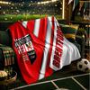 Brent-ford Football Club Crest Throws Blanket Flannel Blankets Plush for Couch Bed Gifts for Men Women Travel picnic blanket Christmas fan gifts