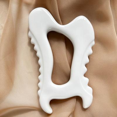 Ceramic Gua Sha Massage Tool for Face & Body Muscle Scraping Tool for Lymphatic Drainage & Fascia Massage Trigger Point Massager