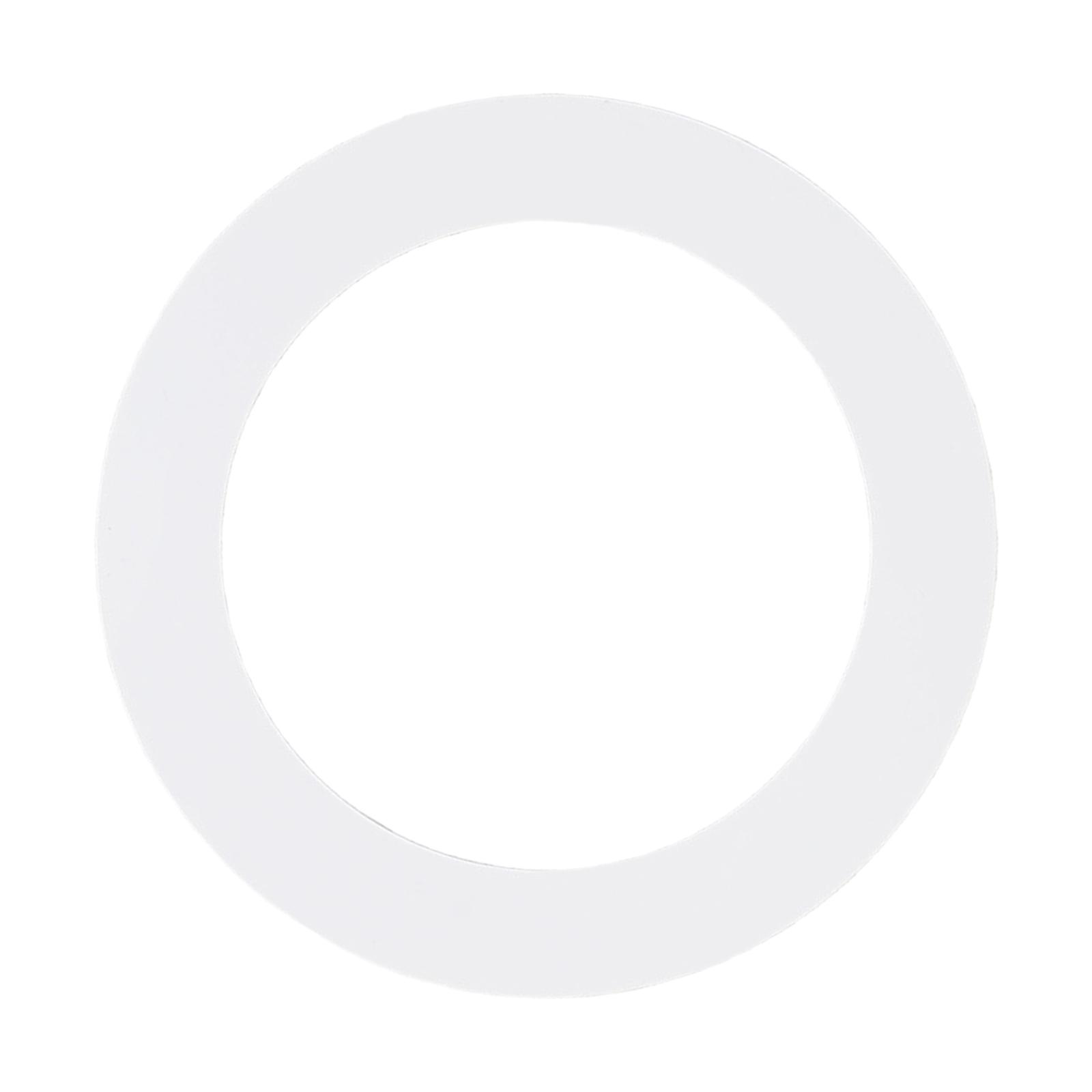 

Bass Drum Port Hole Protector, Drum Skin Protector, Sturdy Anti Slip Pad белый