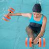 Aquatic Dumbells Set Of 2 Water Dumbells Pool Resistance Water Weight Water Aerobics High-Density EVA-Foam Pool Fitness