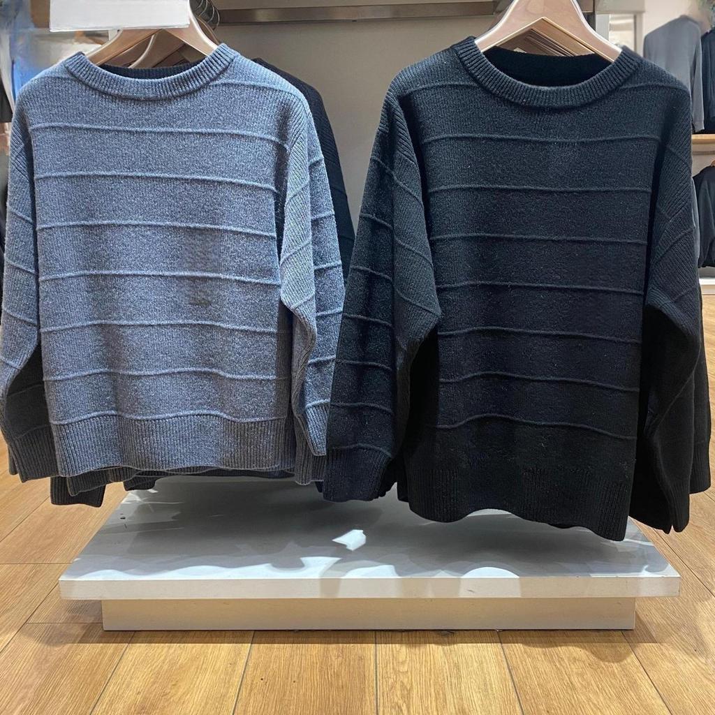 2025 Herren Pullover mit langen Ärmeln, weich gestrickt - Rundhals Pullover für Herbst/Winter, Neuheiten