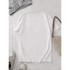 European sizes Women's Casual Sport T-Shirt with Cute Cat & Spanish Quote Graphic Print