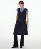 Place Studio Layered Slit V-Neck Sleeveless Midi Dress_2 Colors