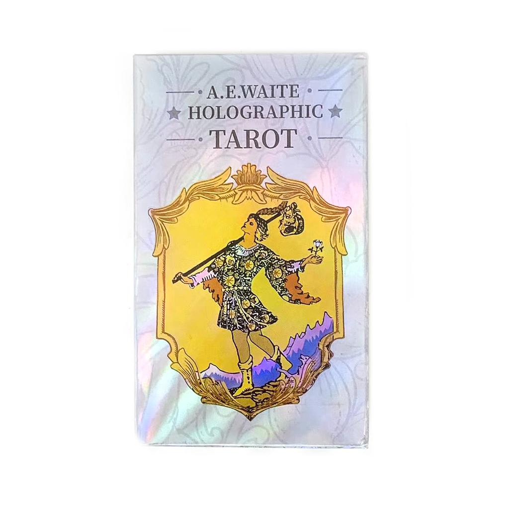 Hot-selling Tarot Cards A 78pcs Cards Fortune Telling Divination Game Cards Party Game Holiday Games, Halloween Christmas Gifts