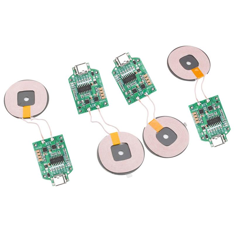 15W Type-C Wireless Charging Module Coil Transmitter Board High Efficiency Inductive Charger Diy Circuit Module