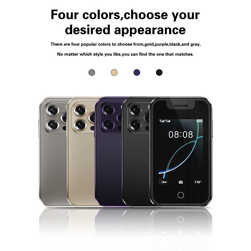 NEW BM16PRO 2G Mini Touch Screen Mobile Phone Dual SIM Bluetooth Dial Auto Call Record Magic Voice Cheap Cellphone FMRadio