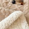Sherpa Weighted Blanket Soft Warm And Thickened Calm Blanket For Sofa Car Blanket Office Lunch Shawl Air Condition Blanket Gift