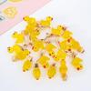 10PCS Duckling Hair Clip Colorful Hairpins Safe Resin Hairpin Cartoon Headwear Kids Girls Party School Hair Ornaments