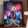 Disney Diamond Painting Full Diamonds 5D Enchanting Castle Firework Art Home Decoration Creative Handicrafts