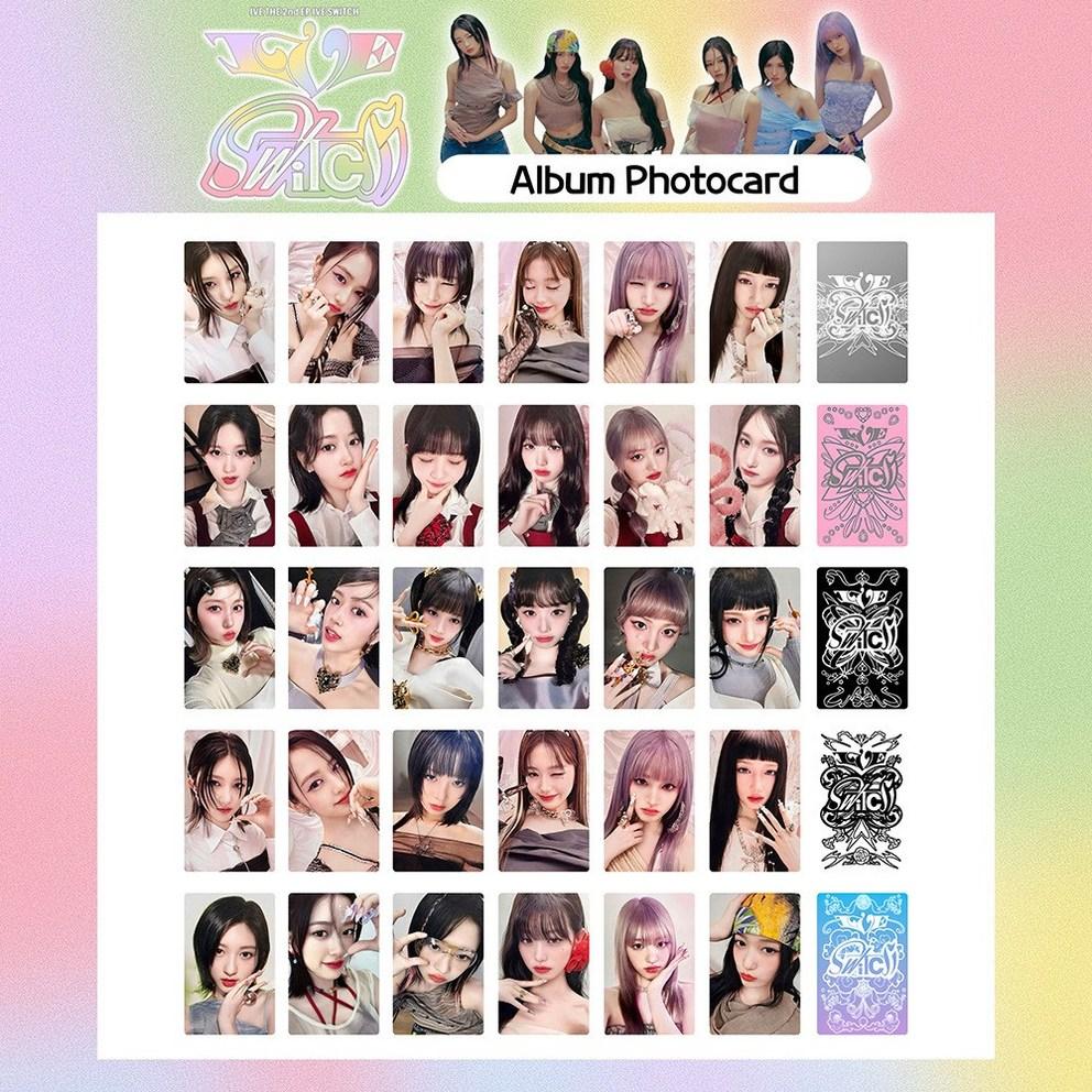 IVE Photocards 30 sheets 36 sheets IVE Photocard Switch Alive World Tour MINE
