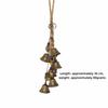 Vintage Metal Bell Pendant Bronze Bell Pendant Door Hanger Wind Chime Bell  Window Hanging