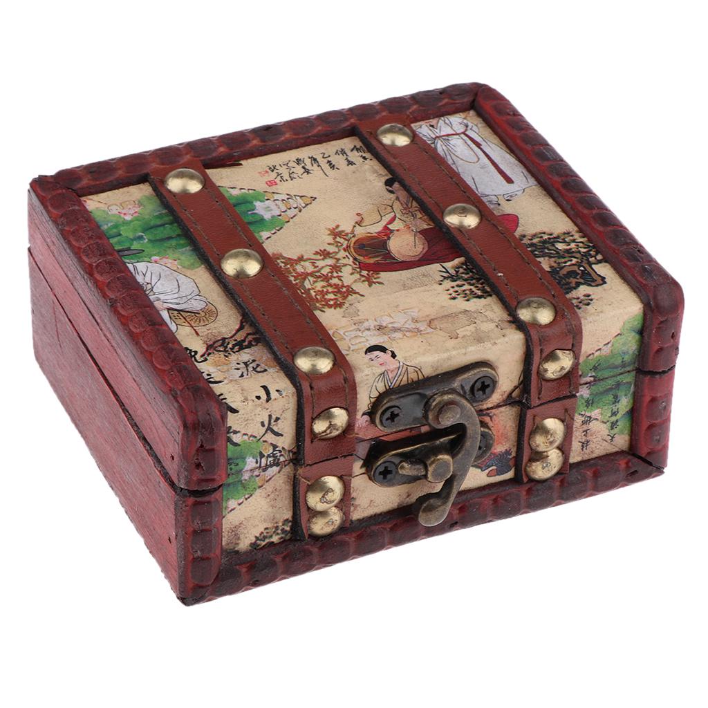 Wooden Tattoo Machine Kits Case Box Carrying Storage Organizer with