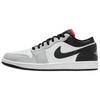 Air Jordan 1 Low Vintage Buty Koszykarskie Męskie Białe Czarne 553558-045
