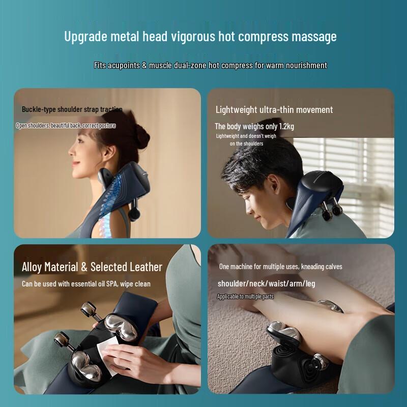 Philips PPM5203N Neck and Shoulder Massager with Heat