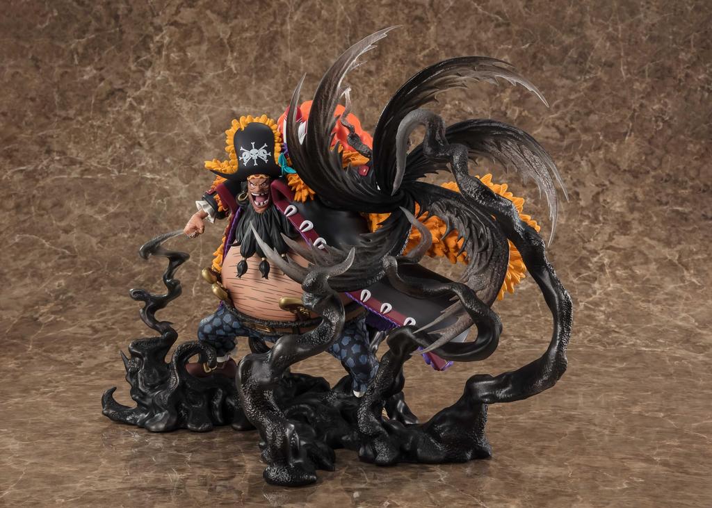 TAMASHII NATIONS Figuarts ZERO Fierce One Piece Marshall Teach Dark Water 240mm PVC ABS Painted Complete Figure [Super Battle] D. - - Approx. &