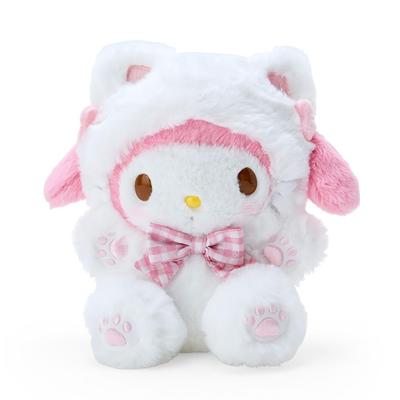 Sanrio I Love Neko Plüschtier aus der Neko-Serie L My Melody My Melody My Melody 19 x 19,5 x 12,7 cm Charakter 918555 SANRIO