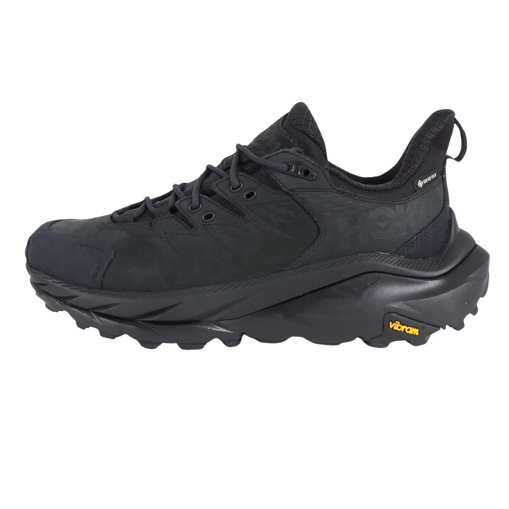 HOKA KAHA 2 LOW GTX Hiking Size Black Gore-Tex Shoes, Low-Cut, Men's, 25.0, (1123190-BBLC)