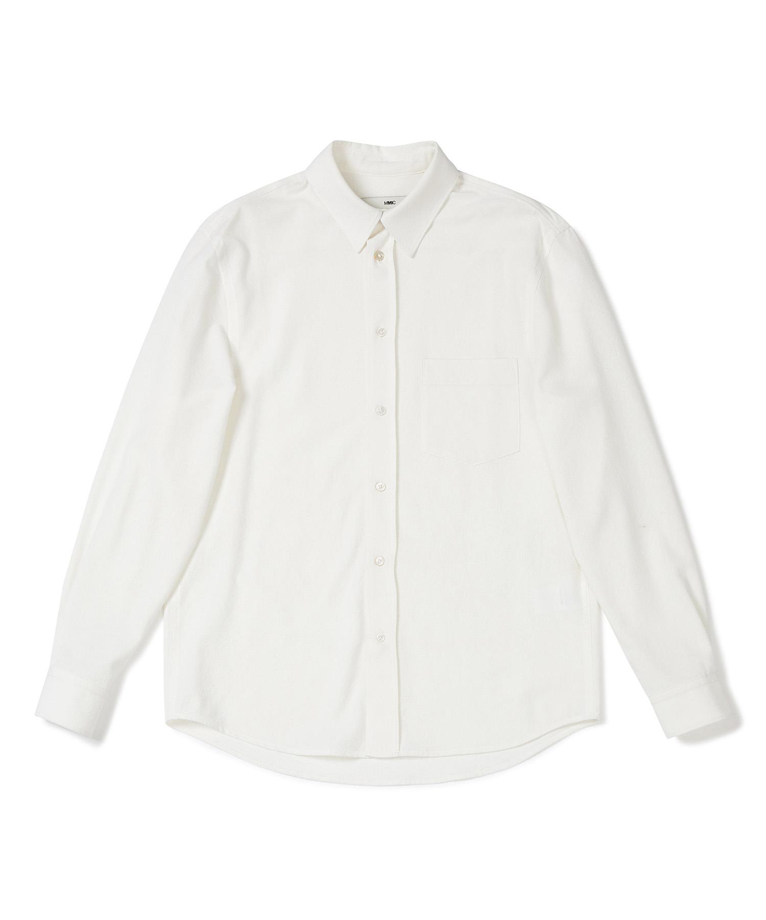 Mmic Subject Shirt Recycle Cotton Nap_Ivory S
