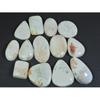14Pcs Natural Scolecite Mix Cabochon Loose Gemstone Lot 267Cts. A-760