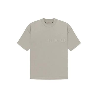Essential Tee With Brand Logo Print Women Tops Seal-Grey FOG-SS23-105