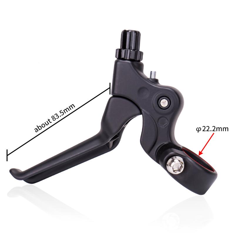 ZTTO Bike Brake Caliper Brake Lever Set Line PullingAluminum Alloy C Brake Shoes Caliper For Folding Bike Cycling Bicycle