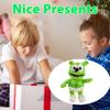 Ursulet De Plus Cantator I AM A GUMMY BEAR Singing Teddy Bear Plush Toy Christmas Gift for Kids 30cm Green
