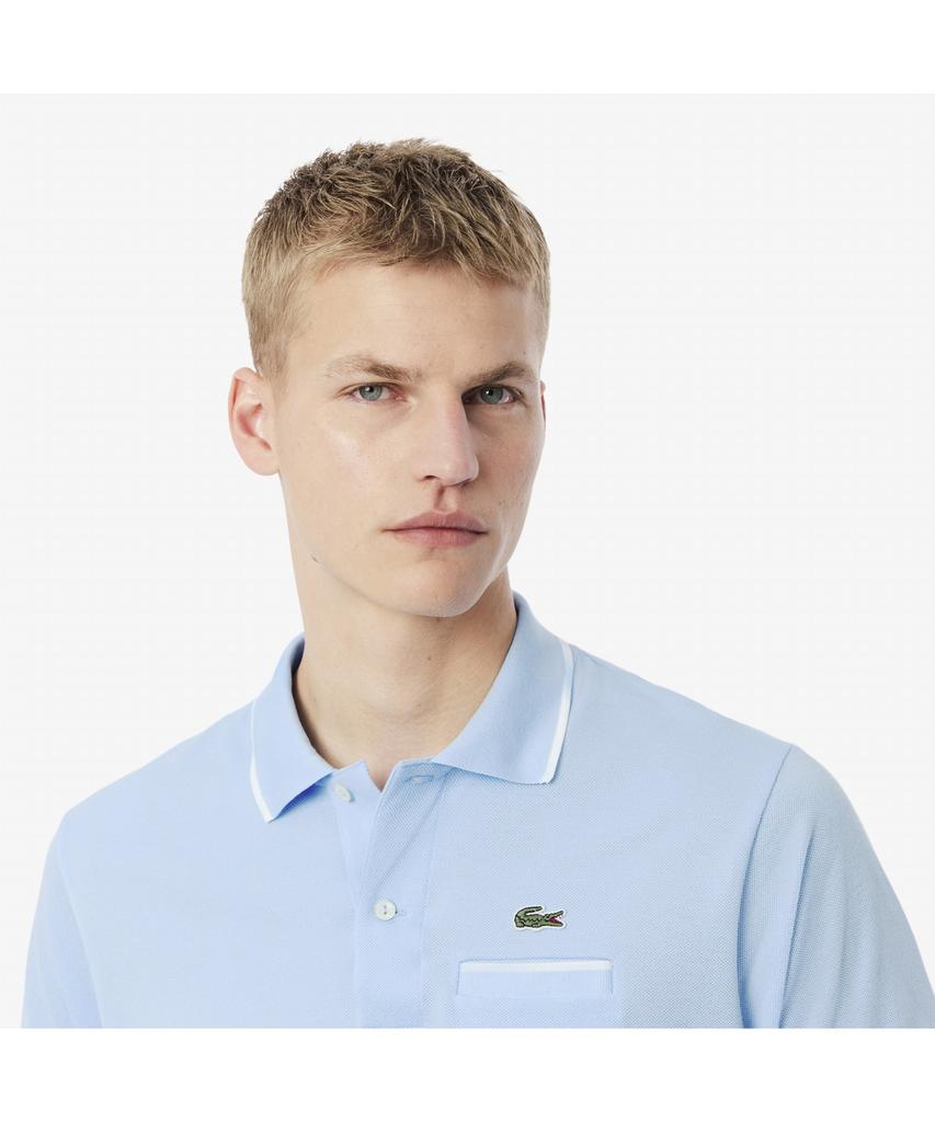 LACOSTE Men'S Tipping Point Pocket Short Sleeve Polo Ph9838-55Gfv2