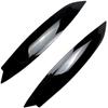 For VW Golf 5 GTI Jetta R32 Mk5 2005 2006 2007 Car Headlights Eyebrow Eyelids Cover ABS Carbon Fiber Sticker Decorative
