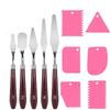 Art Spatula Set: Stainless Steel Palette Knife for Oil, Gouache, and Pastels