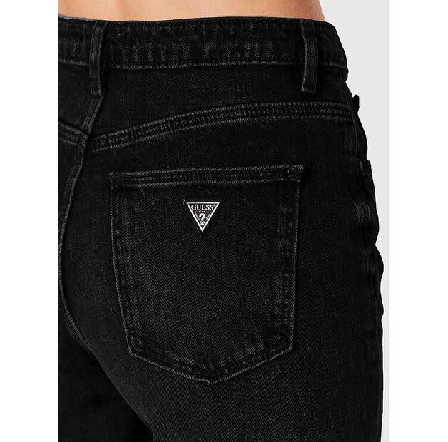 Джинсы Guess W2YA21 D4QD1 черный Mom Fit